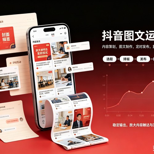 讷河抖音图文代运营服务